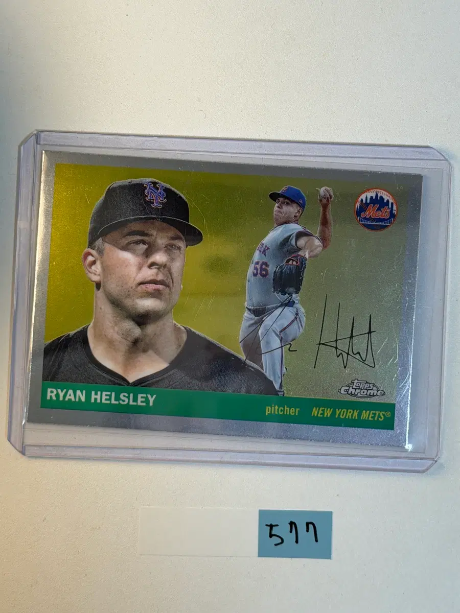 라이언 헬슬리 Topps MLB 야구카드