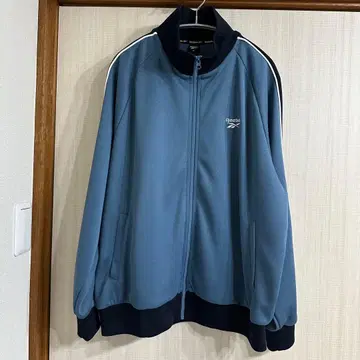 Reebok 트랙 자켓 색스 블루 M
