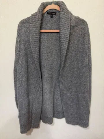 BANANA REPUBLIC 숄카라 가디건 그레이 XL