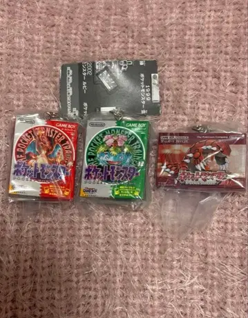 포켓몬 30주년 패키지 & 카트리지 키링 컬렉션 적녹 루비