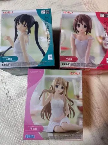 케이온! Yumemirize 피규어 3종 세트