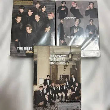 Snow Man THE BEST 초회반 AB 일반반 Blu-ray