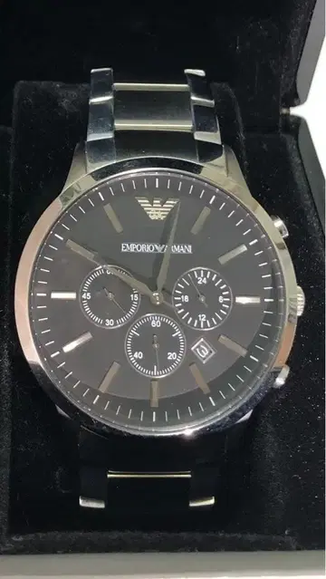 새상품급 EMPORIO ARMANI 남성용 손목시계 크로노그래프