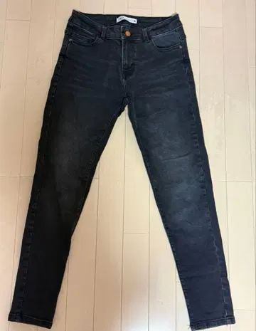 ZARA 스키니 데님 블랙 EUR36