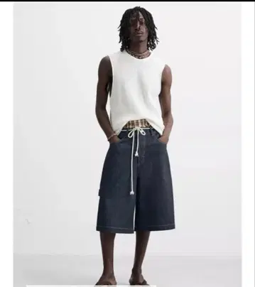 ZARA 데님 숏팬츠