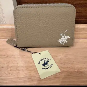 POLO CLUB 카드 케이스 그레이지 동전 지갑 코인 케이스