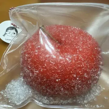 새상품 라도도 샤리샤리 가루 묻은 사과