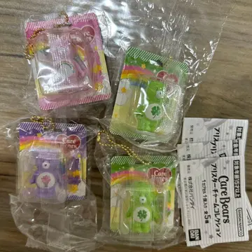 Care Bears 블리스터 참 컬렉션 4종 세트