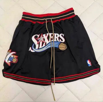 JUSTDON x Mitchell &Ness SHORTS 76ERS