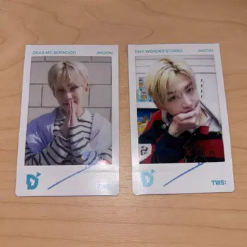 TWS 지훈 DICON POPUP 폴라로이드 세트