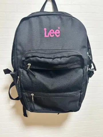 Lee 백팩 블랙