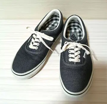 VANS 오센틱 AUTHENTIC 블랙 데님 26cm