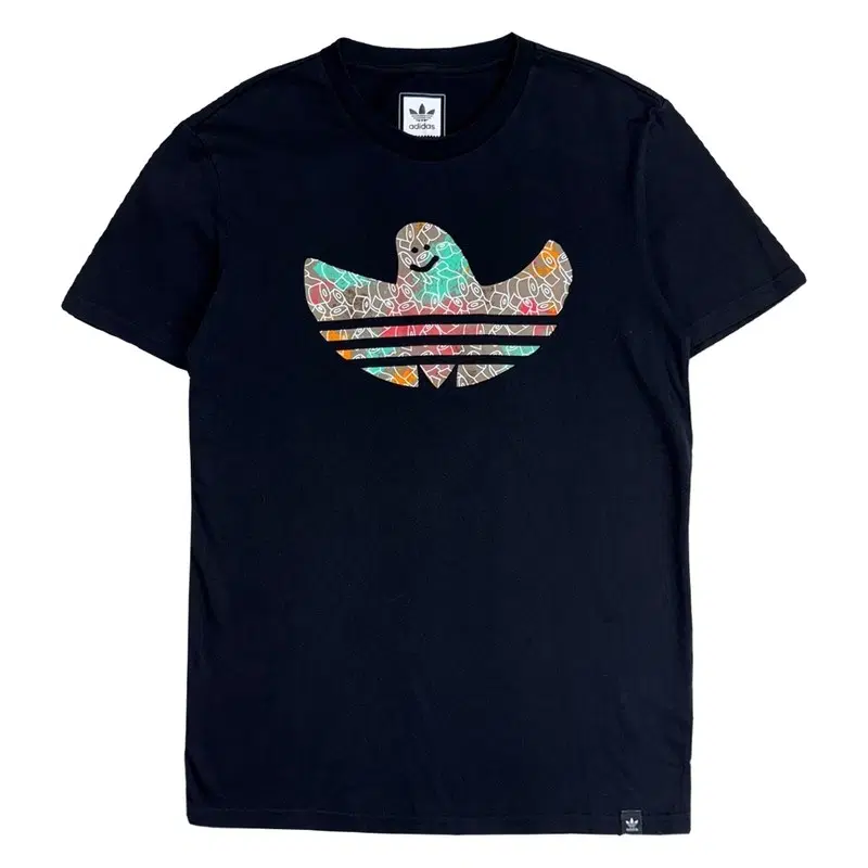 ADIDASxMark Gonzales 빅 로고 반팔 티 L