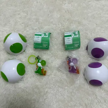 슈퍼 마리오 메지루시 액세서리 요시 컬렉션 그린 보라색