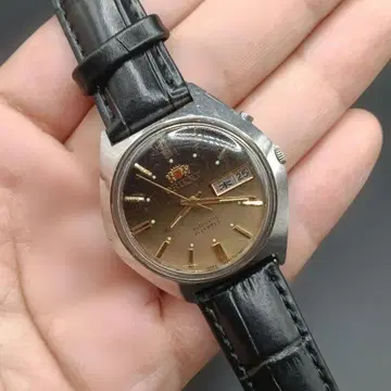 63 오리엔트 469735-7D 자동 와인딩 남성용 손목시계 빈티지 00s