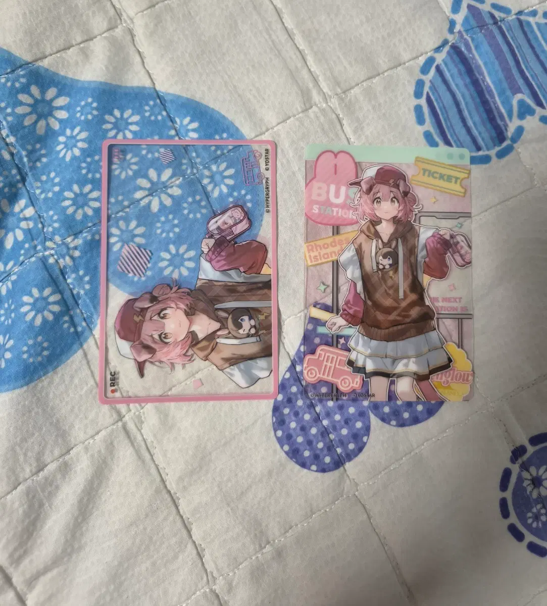 명일방주 명방 겨울의 초대장 골든글로우 포토카드