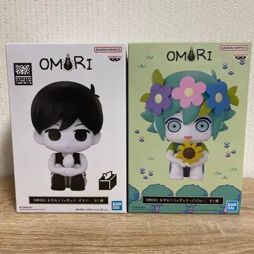[미개봉품] OMORI 오모리 앉아 피규어 오모리 바질 2종 세트