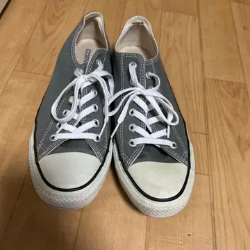 Converse All Star 로우컷 그레이 스니커즈