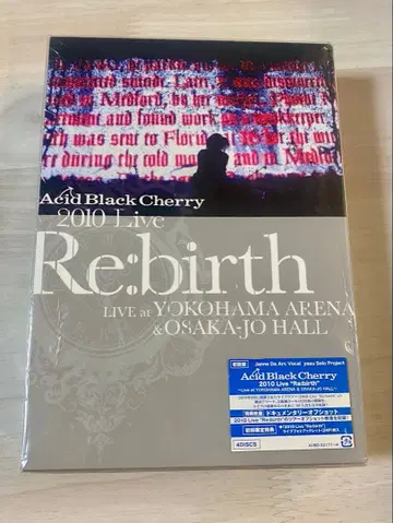 Acid Black Cherry 2010Live Re:birth DVD