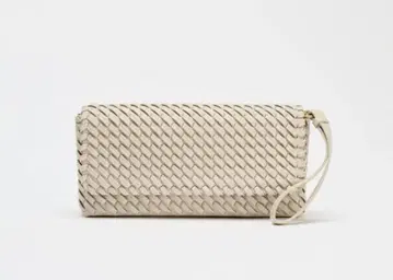 ZARA 뜨개질 숄더백