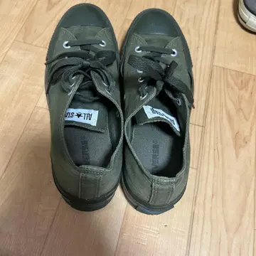 컨버스 올스타 로우컷 올리브