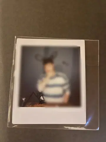 ateez 산 직필 사인 폴라로이드