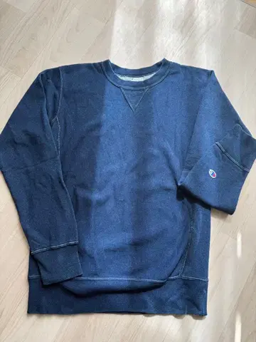 Champion Reverse Weave 맨투맨 네이비 M