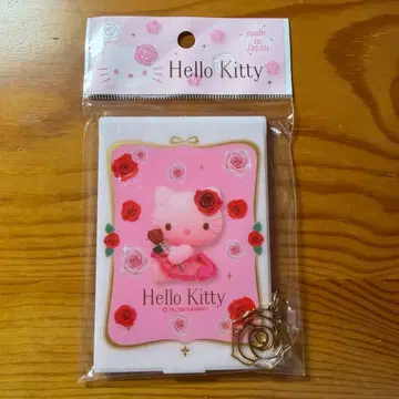 [ 미사용 새상품 ] Hello Kitty 헬로키티 핸드폰 거울 로즈 레트로