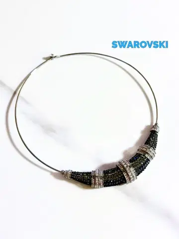 SWAROVSKI 크리스탈 초커 목걸이