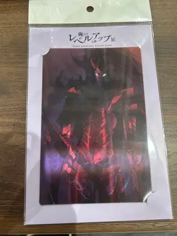 나 혼자만 레벨업 렌티큘러 엽서 이그리트