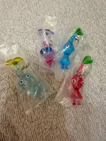 최종 가격!! 빨리 구매하는 사람이 임자입니다!! 피크민 메지루시 액세서리 4종 세트