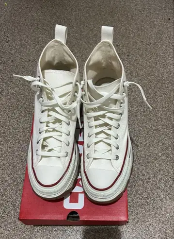 Converse All Star 하이컷 스니커즈 화이트