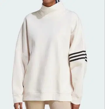 [새상품급] adidas 오버 사이즈 하이넥 맨투맨 아디다스 오리지널