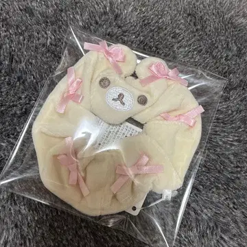 코리락쿠마 하늘 솜사탕 스크런치 미사용 새상품