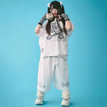 GALFY 셋업 화이트 대형견