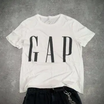 Y2K GAP 빅 로고 그래픽 티셔츠 L 아카이브