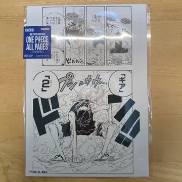 ONEPIECE BASESHOP 한정판 ALL PAGES 루피 기어 2