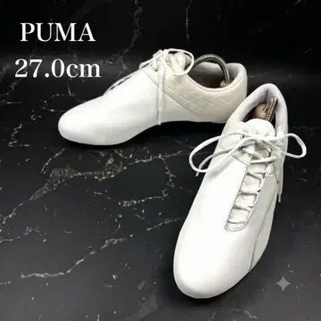 새상품 푸마 퓨처캣 리 퀼팅 화이트 27cm