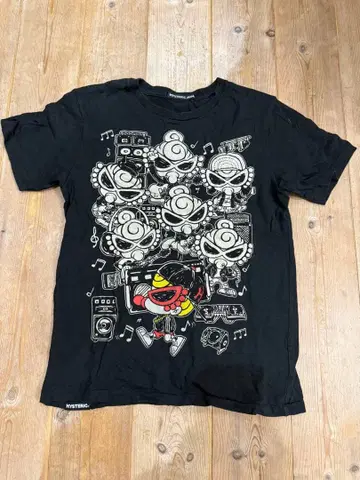 HYSTERIC GLAMOUR 티셔츠 블랙