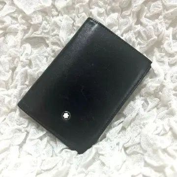 MONTBLANC 몽블랑 명함지갑 카드 케이스 Prudential 블랙