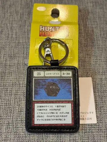 HUNTER x HUNTER 리스키 다이스 키링 아베일