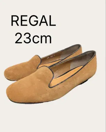 REGAL 리갈 여성용 스웨이드 플랫 펌프스 23cm