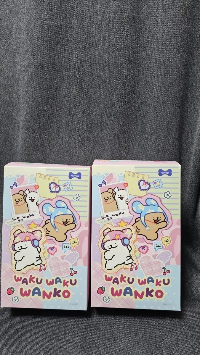 미개봉 몰티즈 와꾸와꾸 완코 랜덤