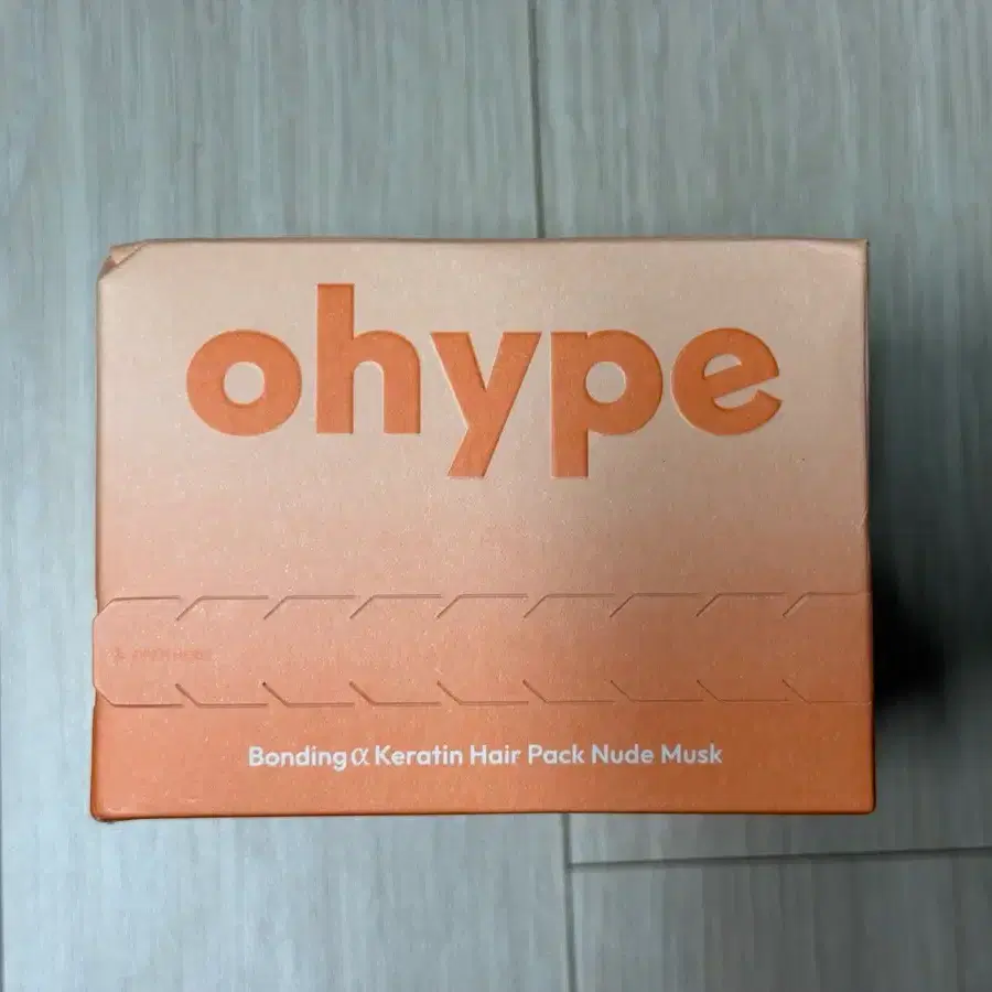 오하입 본딩 알파 케라틴 헤어팩 뉴드 머스크 (정가 23,500원)