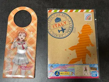 러브 라이브 Aqours 도어 손잡이 포켓 미니 포스터 타카미 치카 ver.