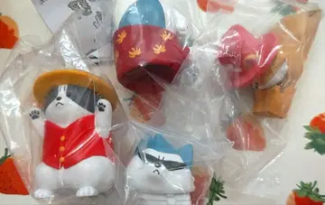 화난 커다란 원피스 강아지 루피, 프랭키, 초파 세트