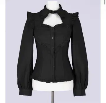 QOOZA IMVAL / Heart Shirt Black 지뢰계