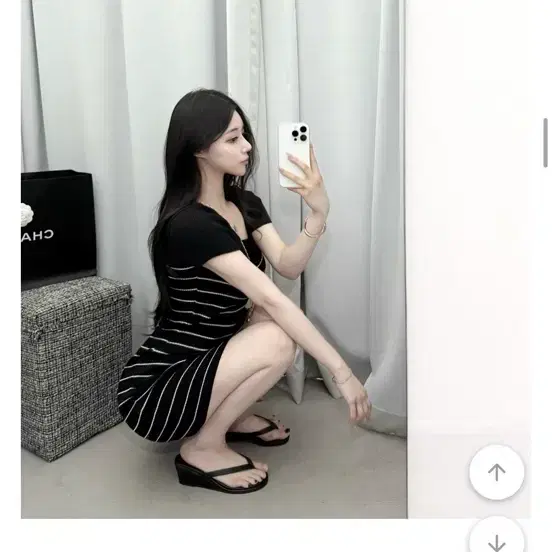 스크라이프 미니 블랙원피스 .사용안함.새거