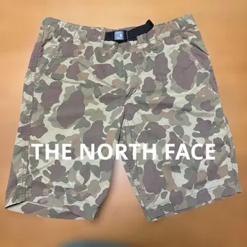 THE NORTH FACE 카모플라주 패턴 숏팬츠