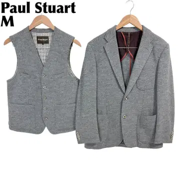 [새상품급] Paul Stuart 캐시미어 혼방 테일러드 자켓 & 베스트 M